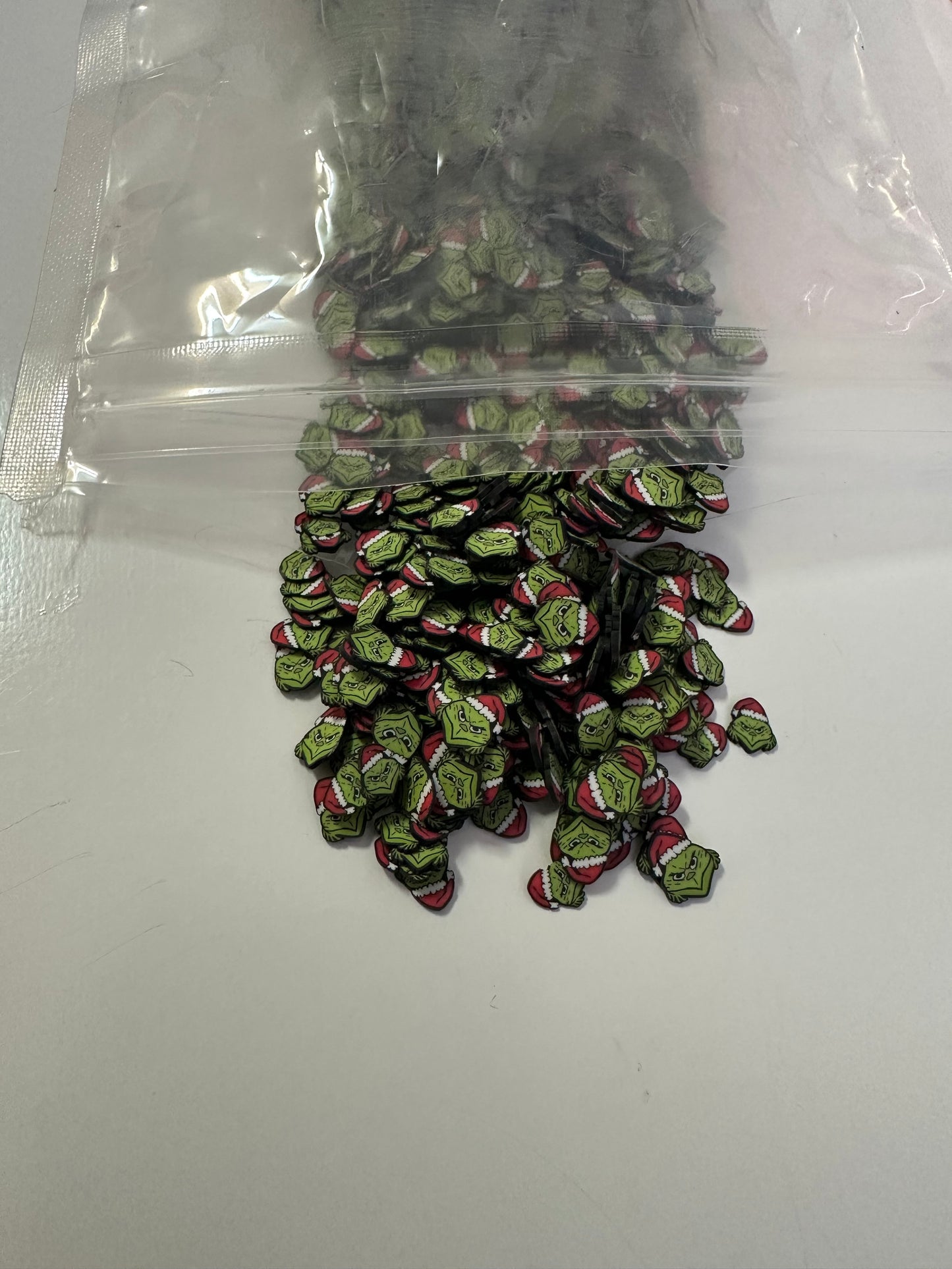 Green Man clay pieces