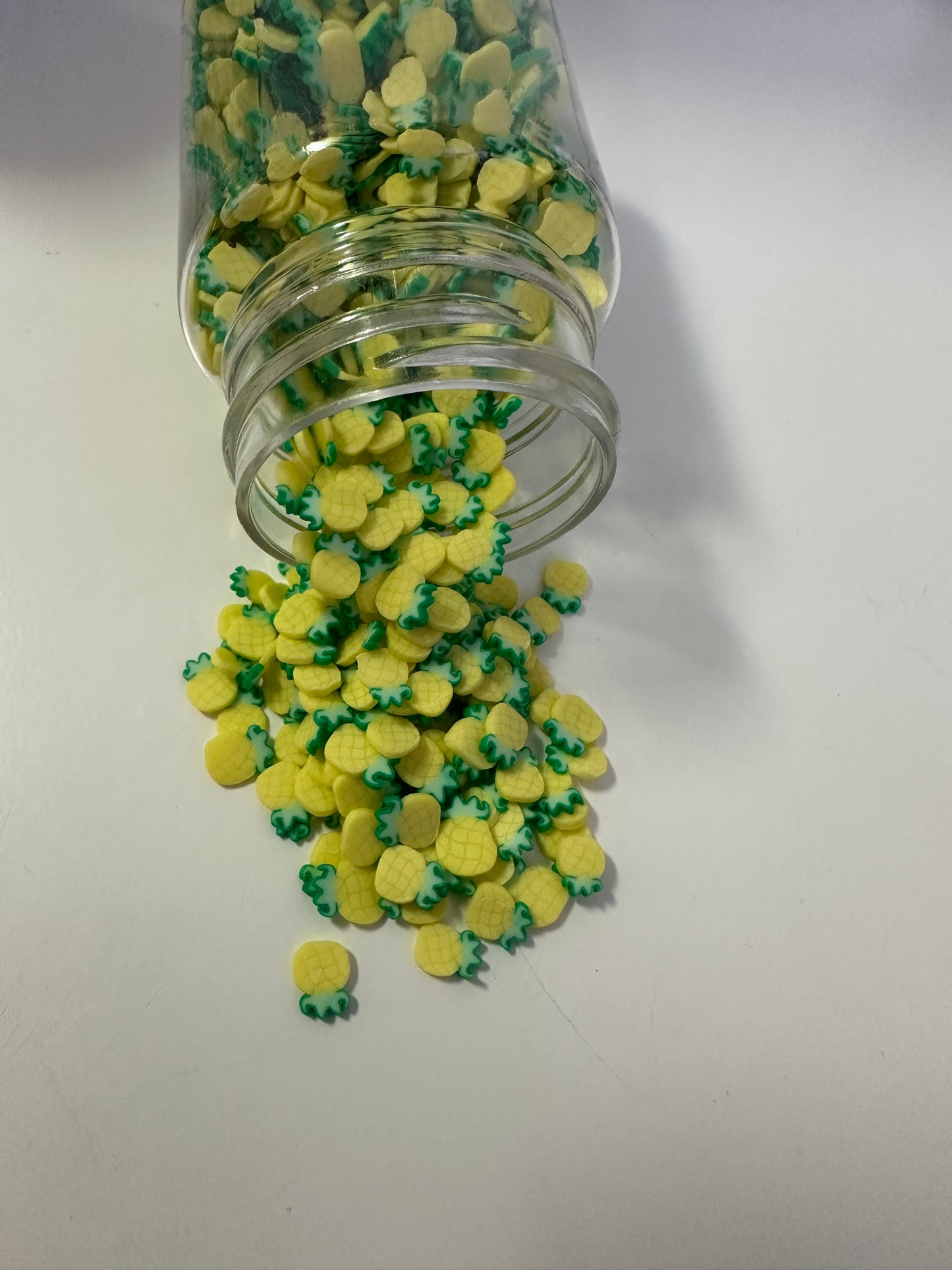 Pineapple clay pieces