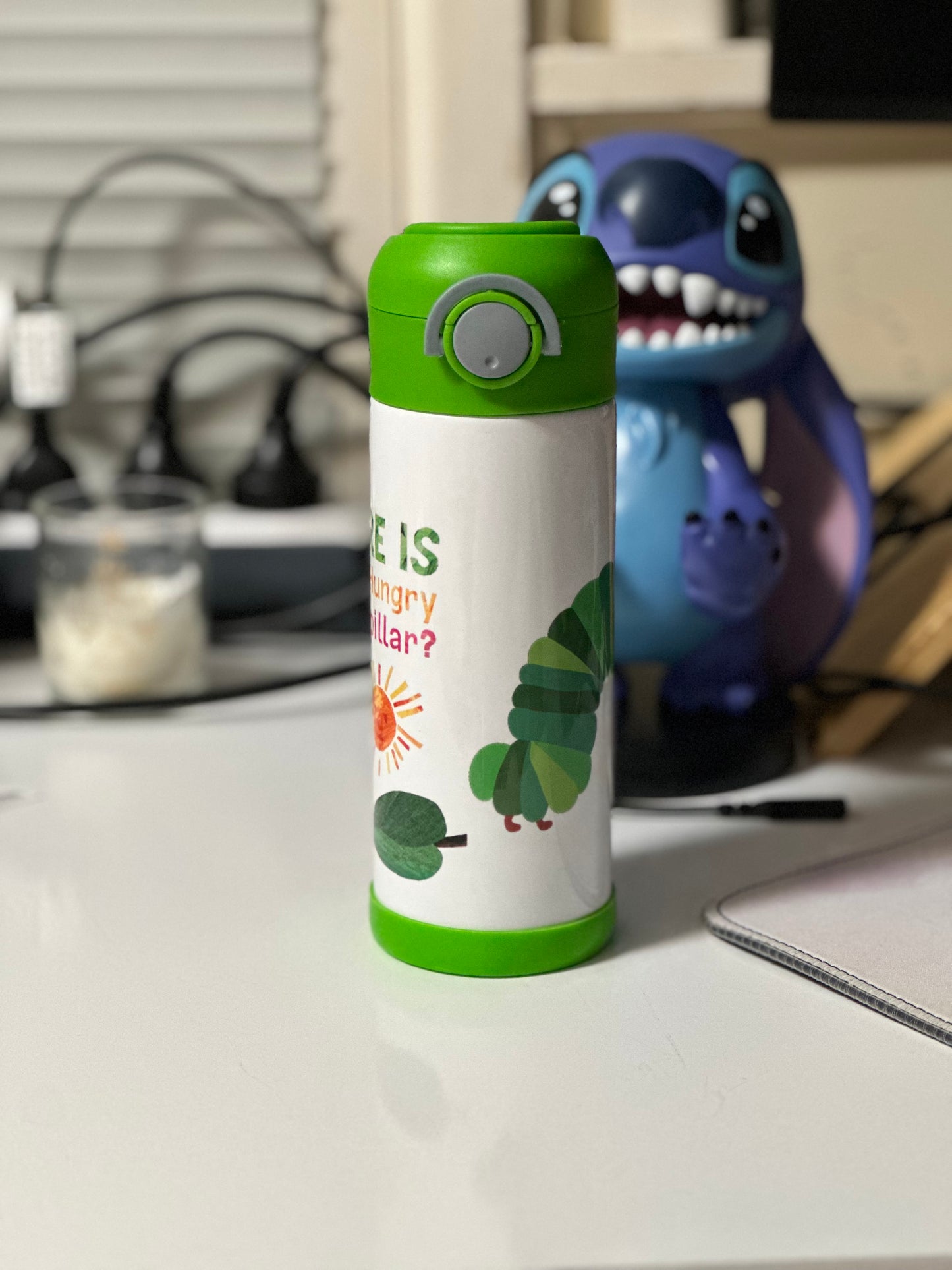12oz stainless steel kids water bottle