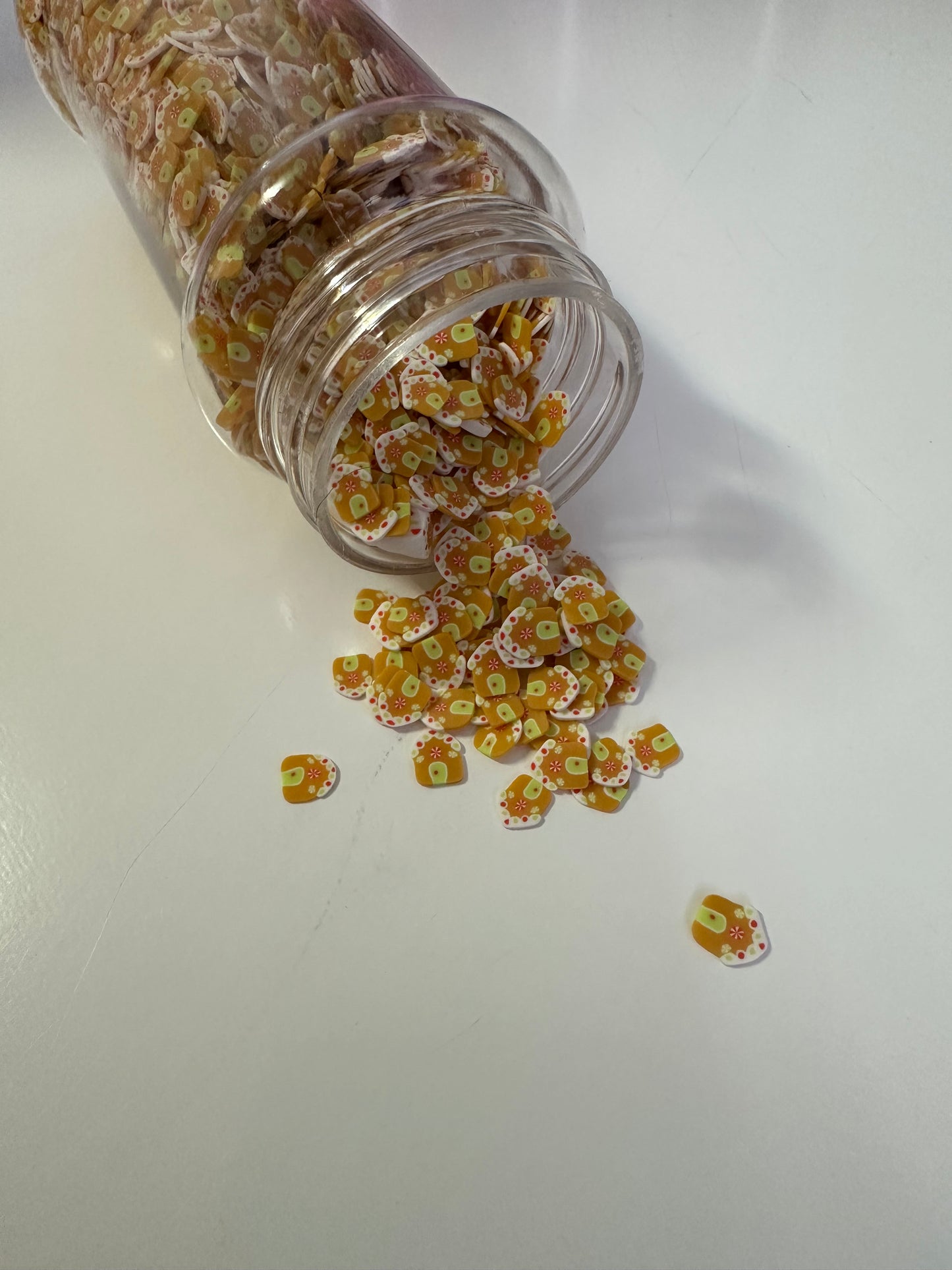 Gingerbread House clay pieces